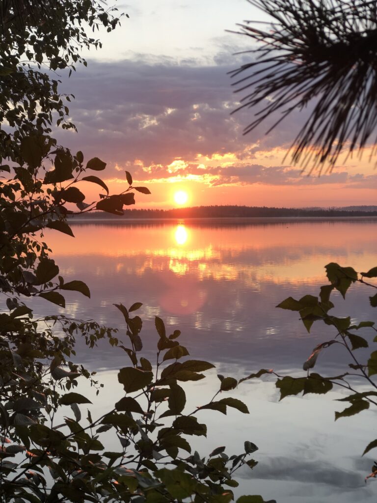 Goose Lake Sunset